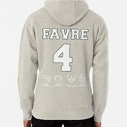 Brett Favre Career Stats Hoodie
