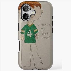 Brett Favre Backyard Football iPhone Tough Case