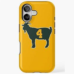 The GOAT Brett Favre iPhone Tough Case