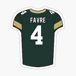 Brett Favre Home Jersey