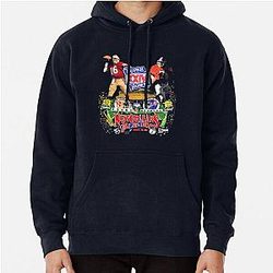 Funny Brett Favre S for Women Design 90s Retro Funny T Trending Now Pullover Hoodie