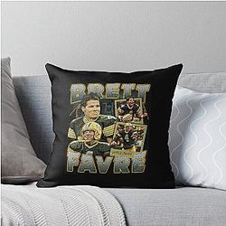 Brett Favre Throw Pillow