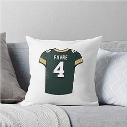 Brett Favre Home Jersey Pillow