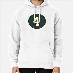 Brett Favre Number 4 Green Bay Packers Pullover Hoodie