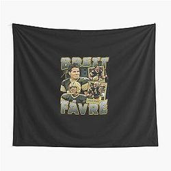 Brett Favre Retro Tapestry