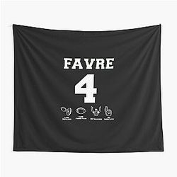 Brett Favre Career Stats Essential T Shirt Tapestry