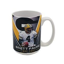 Brett Favre Green Bay Career Highlights Coffee Mug