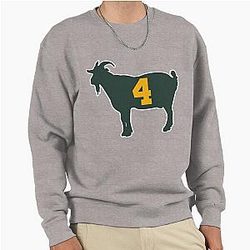 The GOAT Brett Favre Pullover Sweatshirt