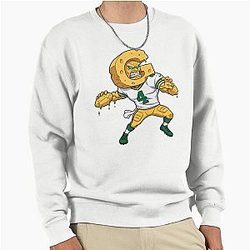 Green Bay Packers Brett Favre Furious NFL Art Sweatshirt