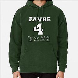 Brett Favre Career Stats Hoodie