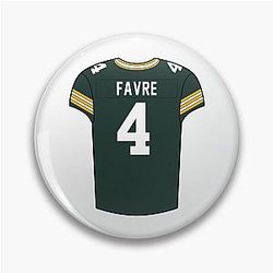 Brett Favre Home Jersey Pin