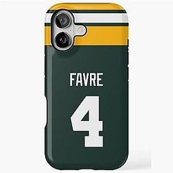 Brett Favre Green Bay iPhone Tough Case