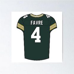 Brett Favre Home Jersey