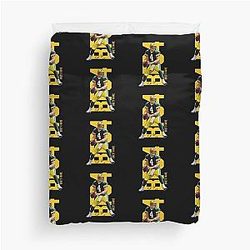 Brett Favre 4 Ready To Pass Duvet Cover