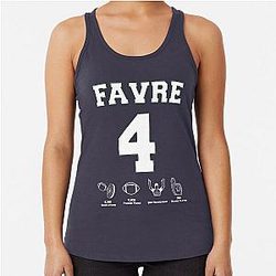 Brett Favre Career Stats Tank Top