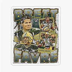 Brett Favre Vintage Sticker