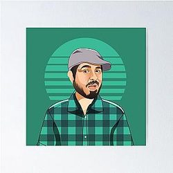 Impractical Jokers Brian Quinn Awesome Retro Style Vector Poster