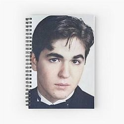 Young Brian Quinn notebook
