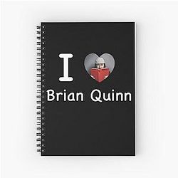 I love Brian Quinn Spiral Notebook