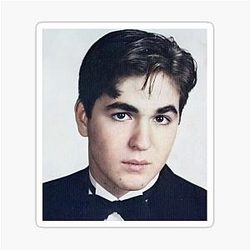 Young Brian Quinn sticker