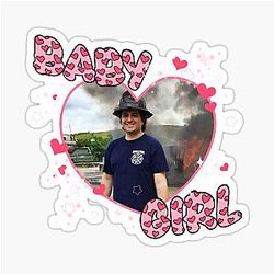 Baby Girl Quinn Sticker