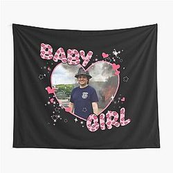 Baby Girl Brian Quinn Tapestry