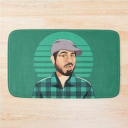 Impractical Jokers - Brian Quinn Awesome Retro Style Vector Bath Mat