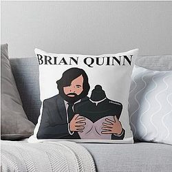 Brian Quinn Throw Pillow