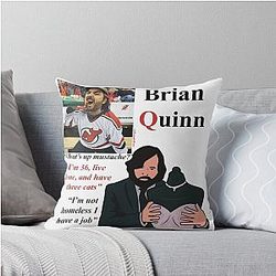 Brian Quinn Throw Pillow