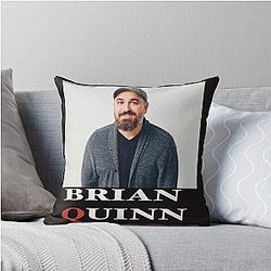 Brian Quinn Throw Pillow