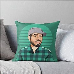 Impractical Jokers - Brian Quinn - Awesome Retro Style Throw Pillow