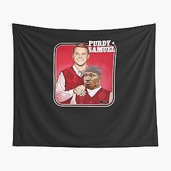 Brock Purdy and Deebo Samuel The Brothers Tapestry