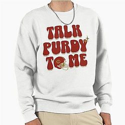 Brock Purdy Talk to Me Pullover Sweatshirt