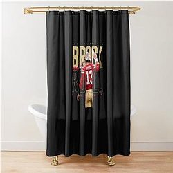 Brock Purdy  Shower Curtain