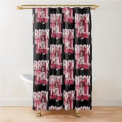 Brock Purdy Football Shower Curtain