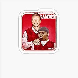 Brock Purdy and Deebo Samuel - The Brothers Essential Sticker