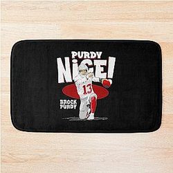 Brock Purdy Nice Bath Mat
