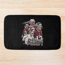 Vintage 90s Brock Purdy Bath Mat