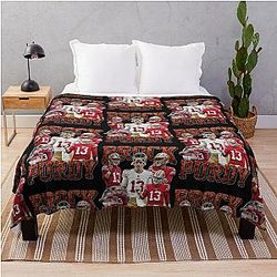 Brock Purdy Throw Blanket