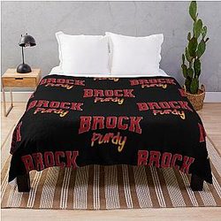 Brock Purdy 13 Throw Blanket