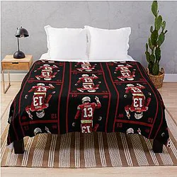 Brock Purdy NFL Throw Blanket