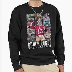 Brock Purdy The Taylor Swift Eras Tour Pullover Sweatshirt