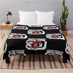 Brock Purdy 13 Throw Blanket