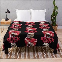 Brock Purdy Throw Blanket