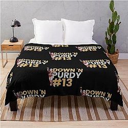 Brock Purdy 13 Throw Blanket