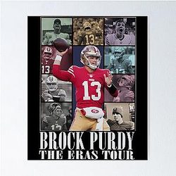 Brock Purdy The Era Tour Poster