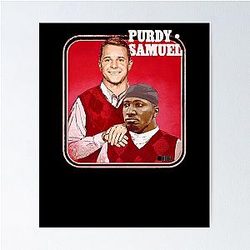 Brock Purdy and Deebo Samuel The Brothers Essential Poster