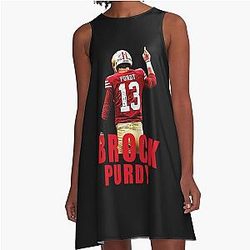 Brock Purdy 13 A Line Dress
