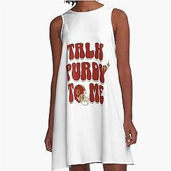 Brock Purdy Talk to me A-line Dress