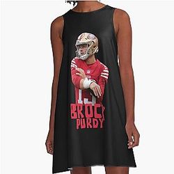Brock Purdy A-Line Dress